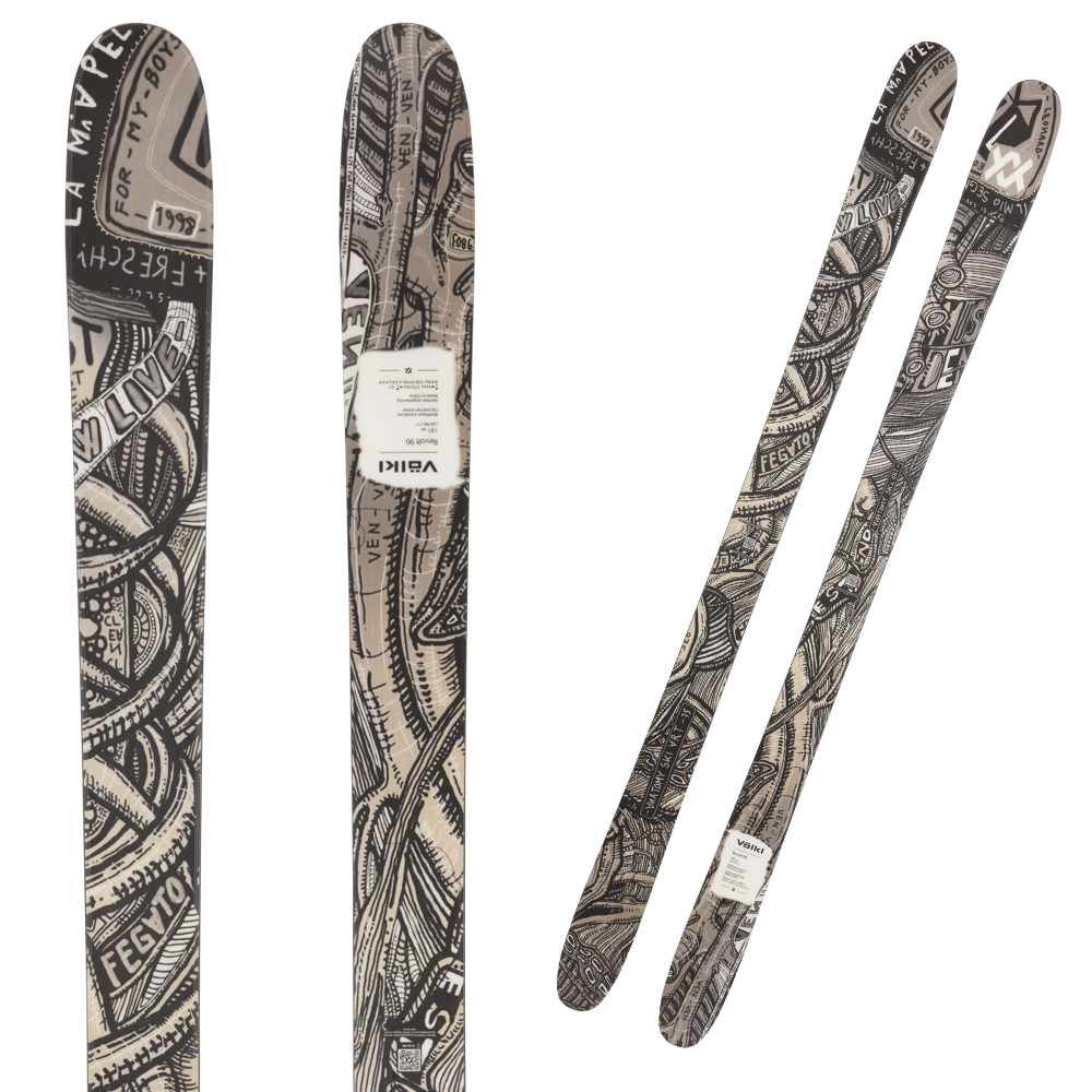 Volkl Revolt 96 Flat Skis